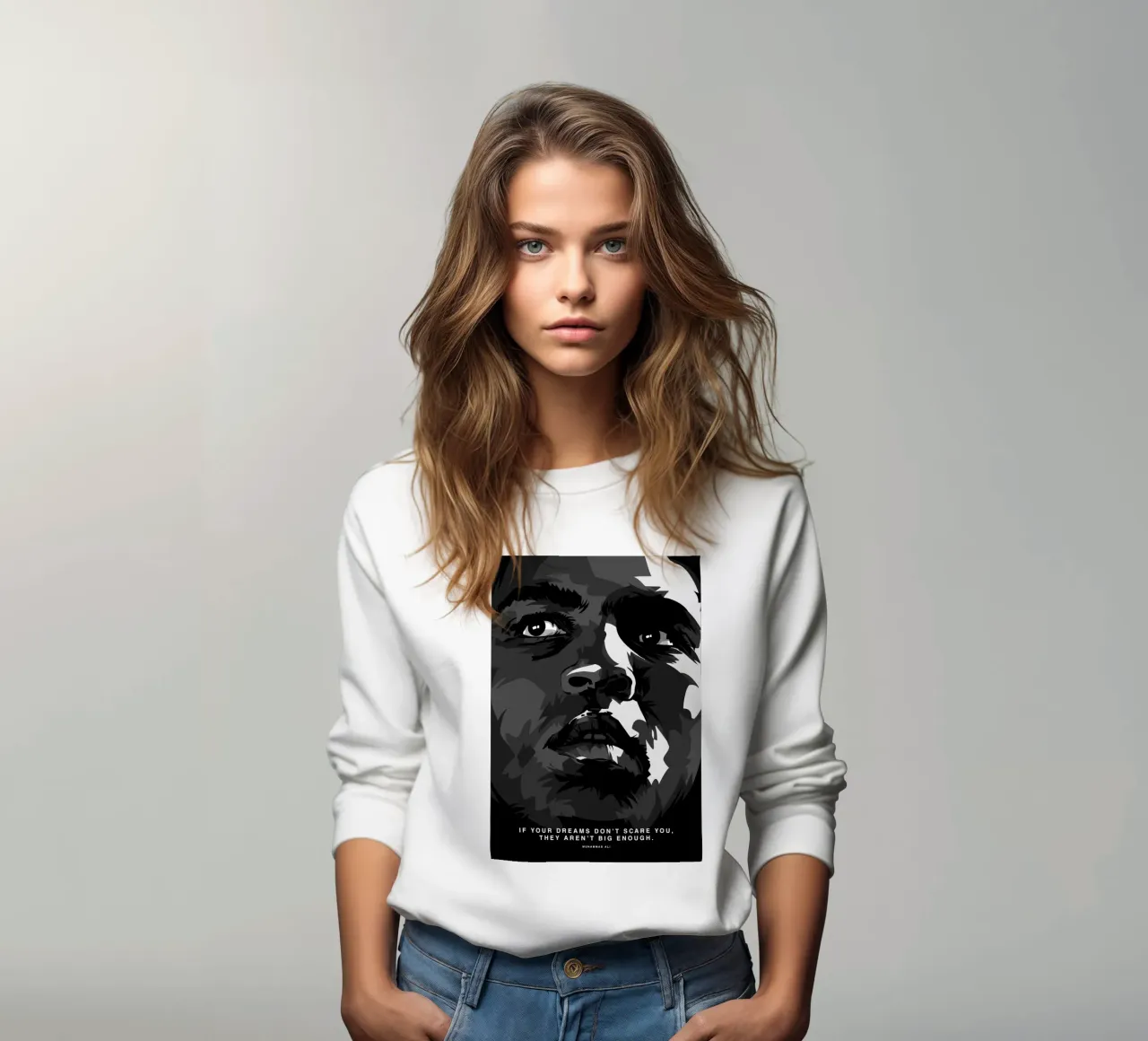 Mohammad Ali Quote felpa da nabakumov