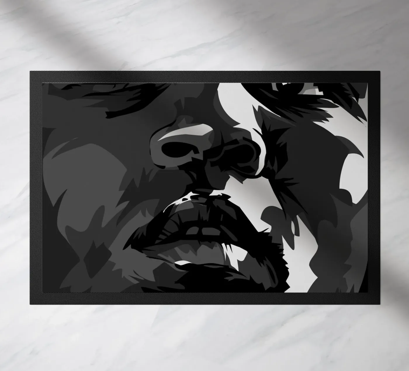 Mohammad Ali Quote doormat by nabakumov