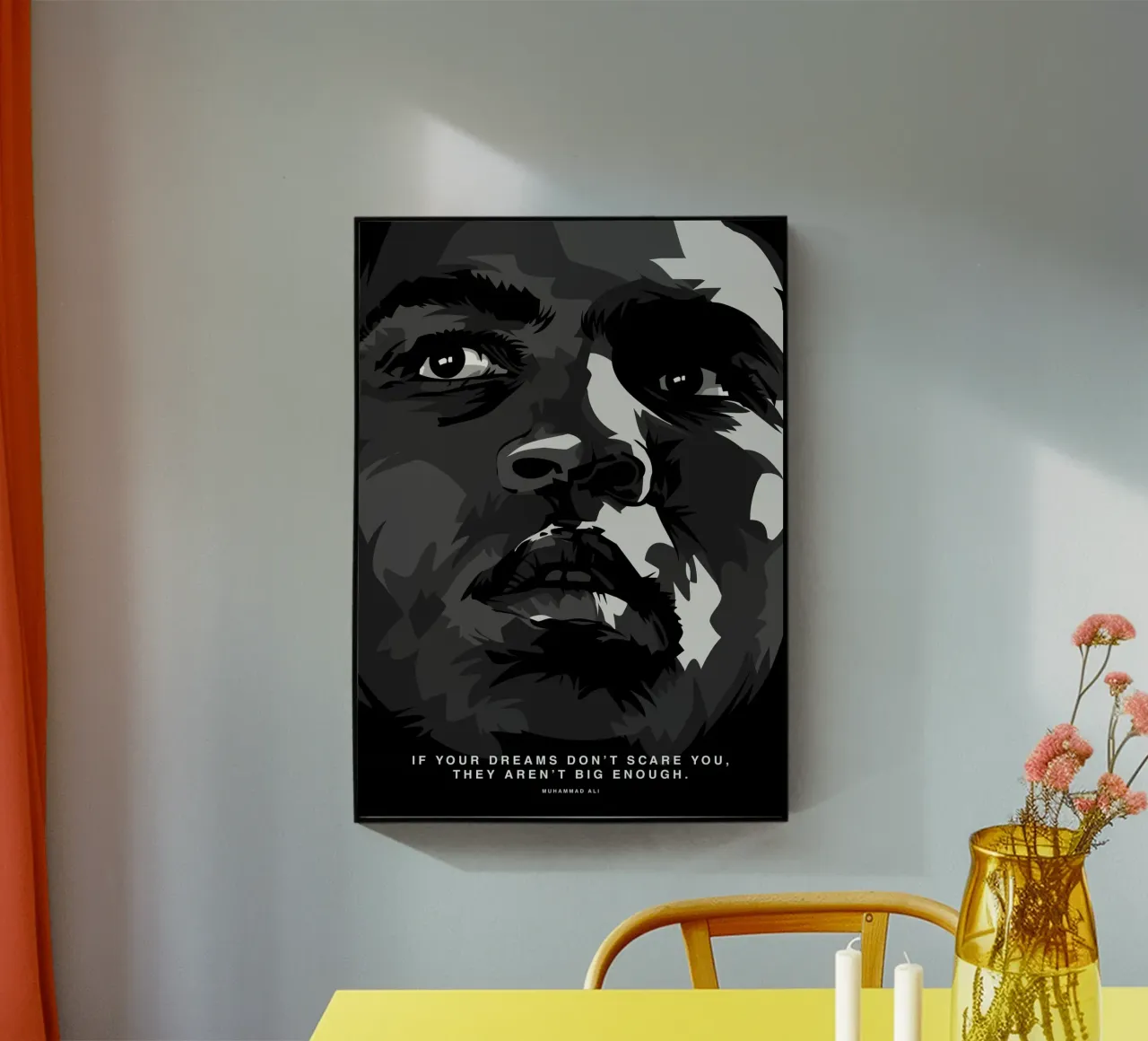 Mohammad Ali Quote plexiglass da nabakumov