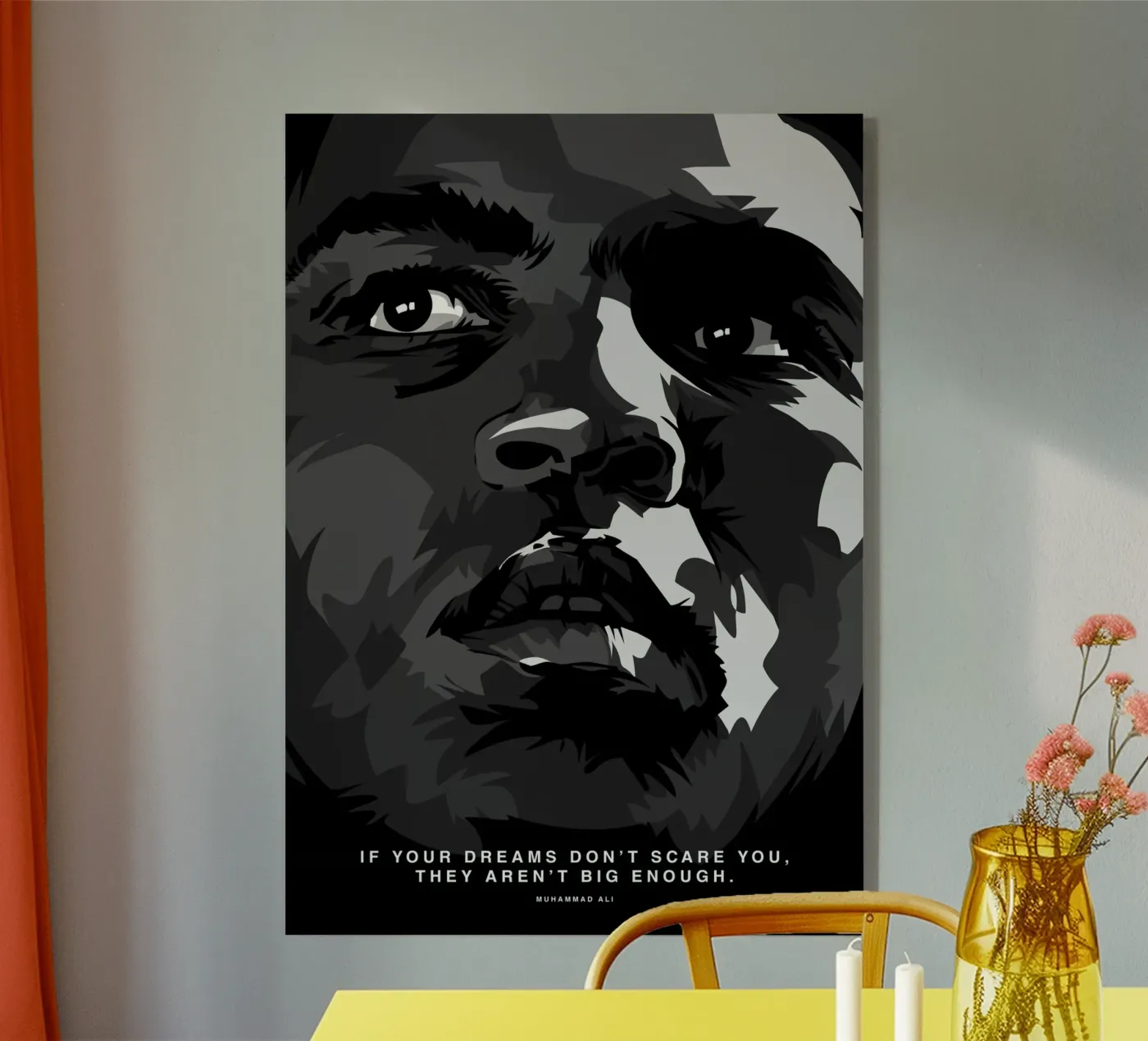 Mohammad Ali Quote plexiglass da nabakumov