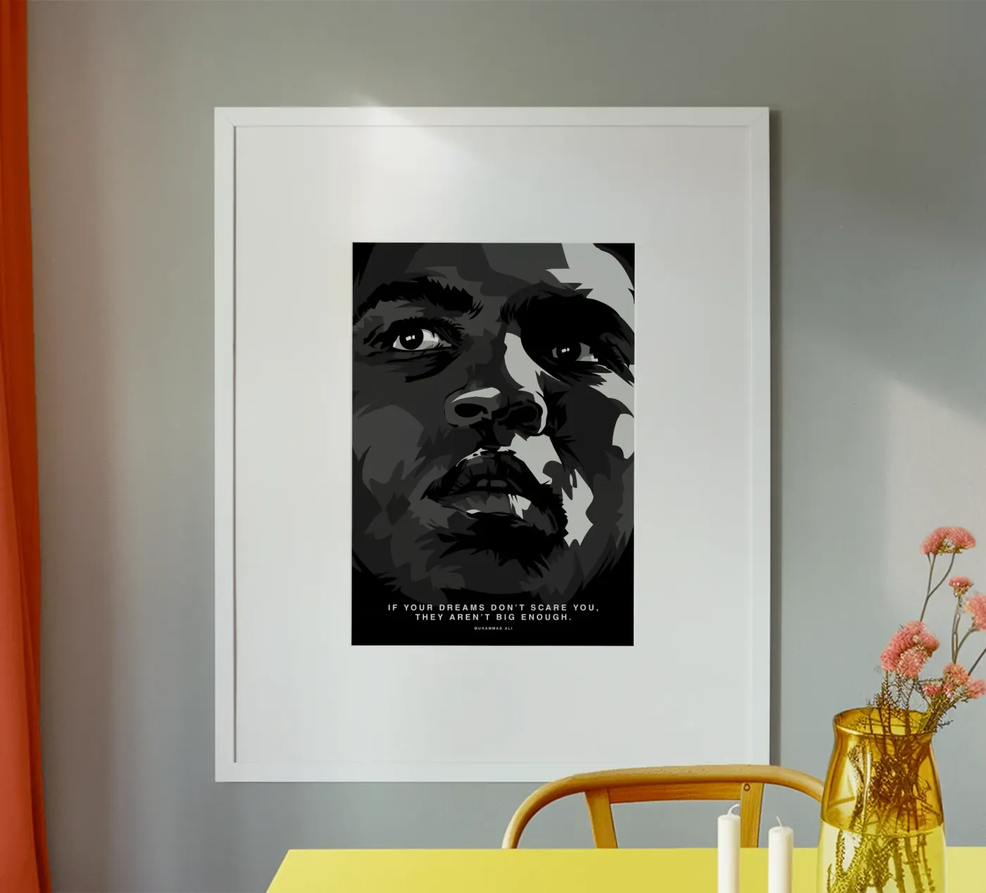 Mohammad Ali Quote poster da nabakumov