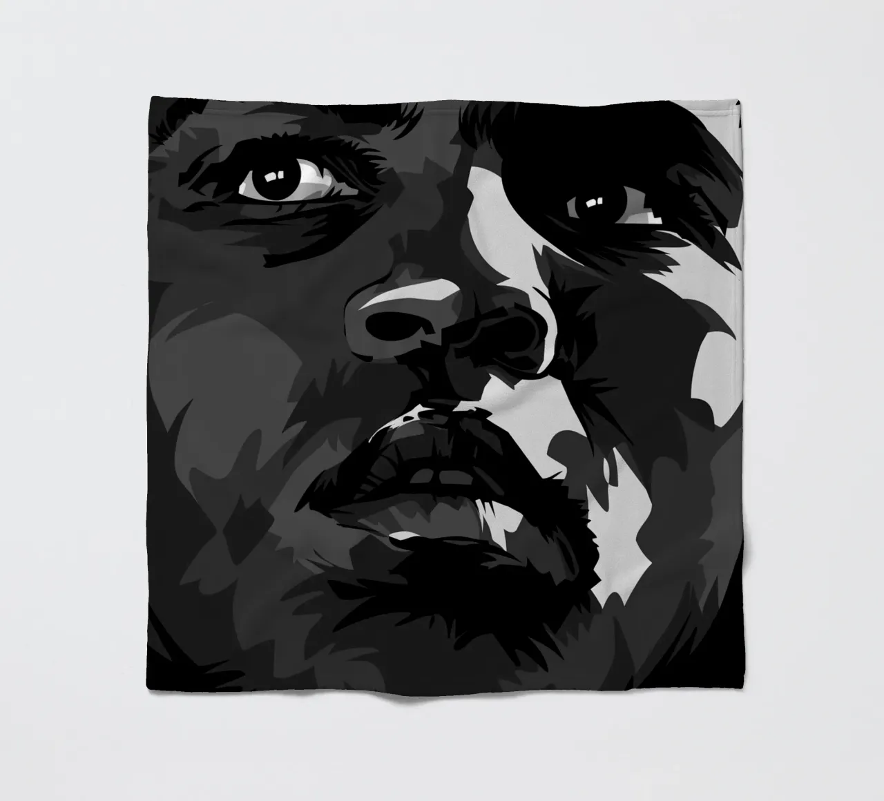 Mohammad Ali Quote coperta in pile da nabakumov