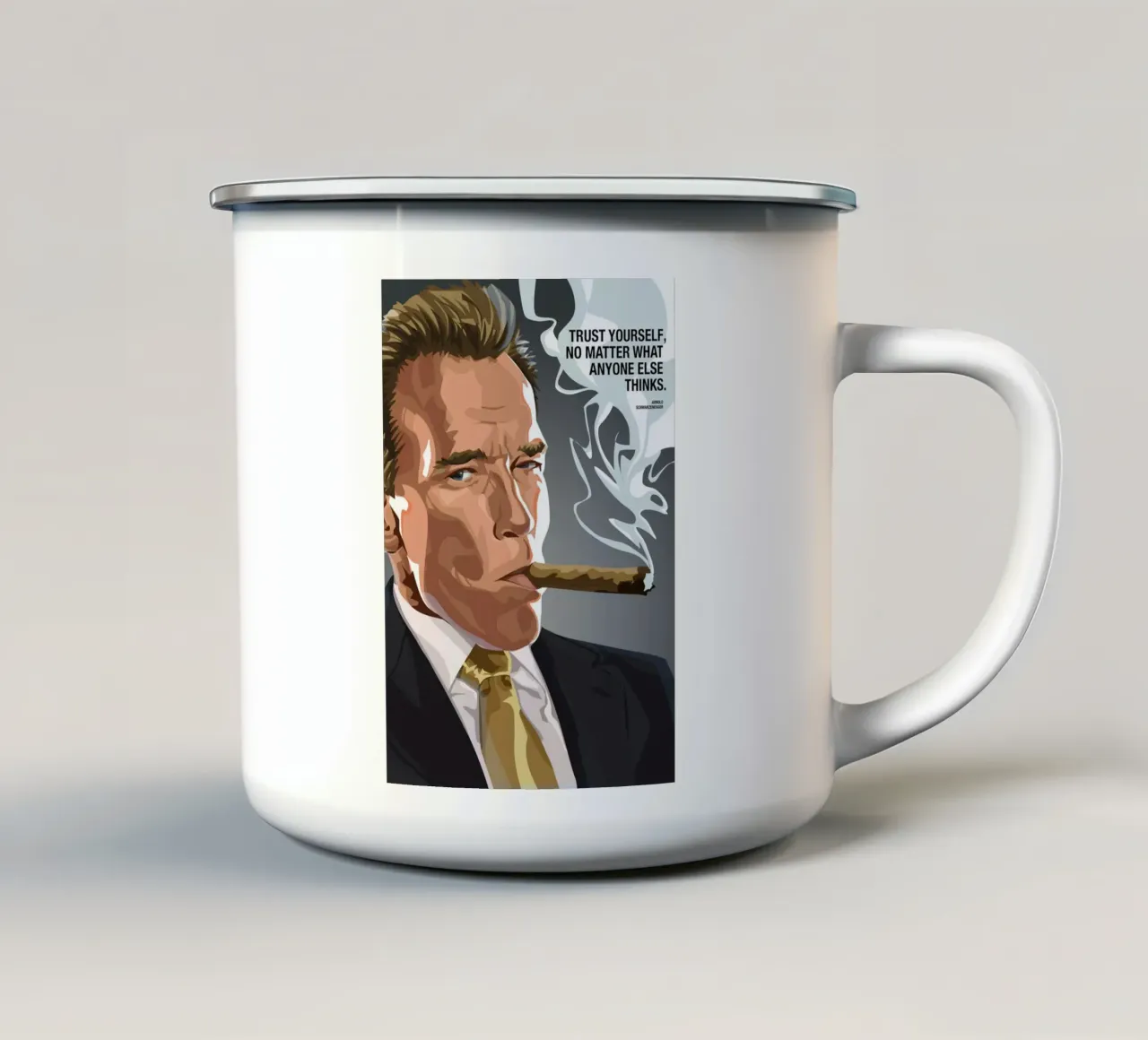 Arnold Quote tazza in smalto da nabakumov