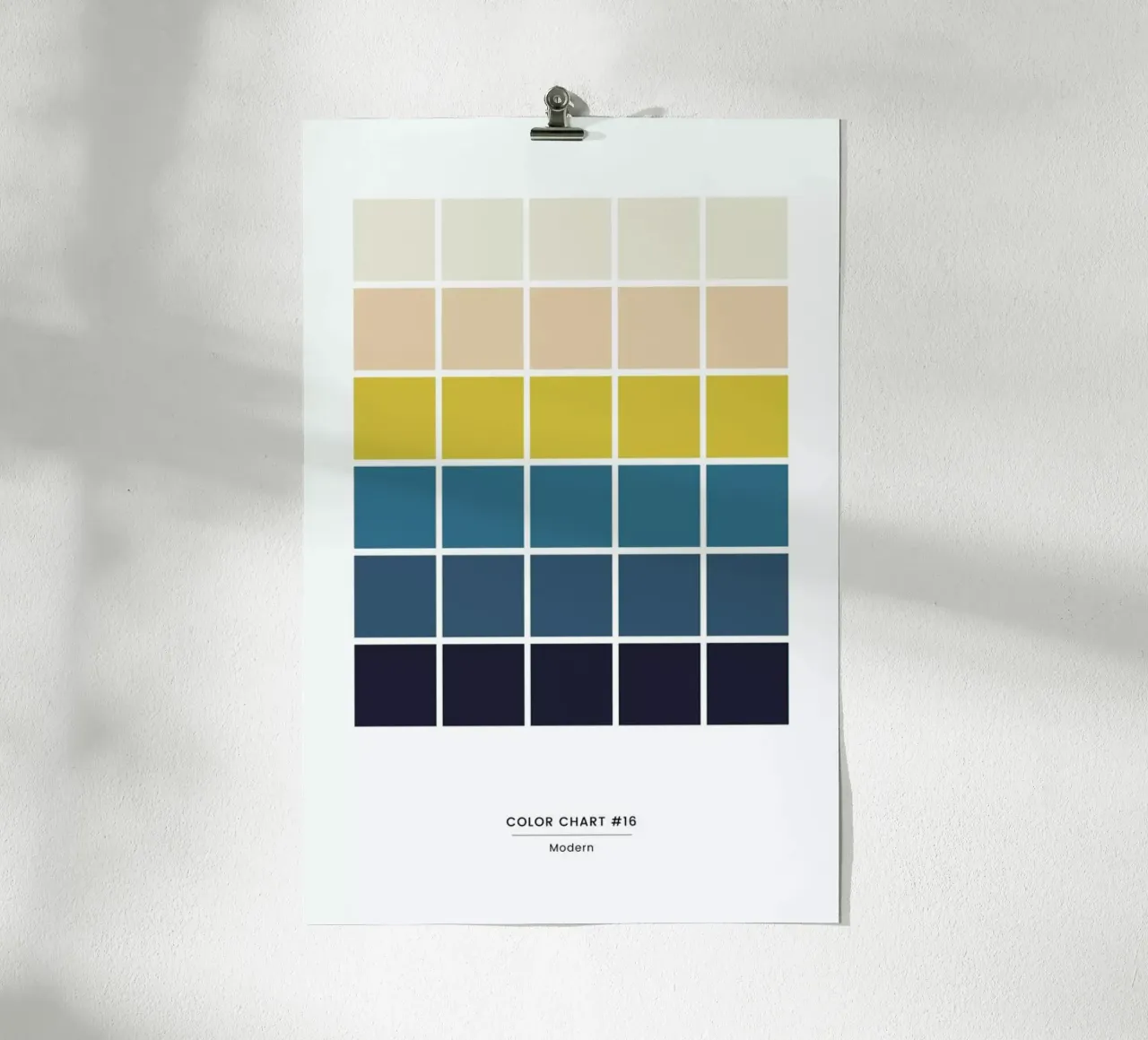 Modern poster con telaio in plastica da daylight design studio