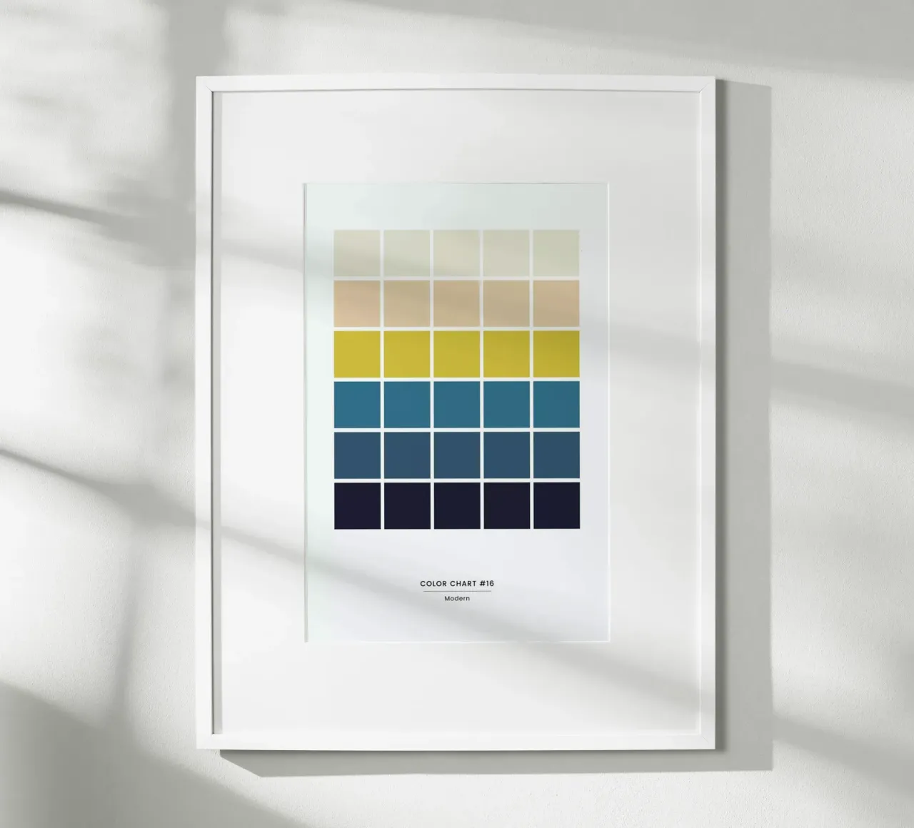 Modern poster con telaio in plastica da daylight design studio