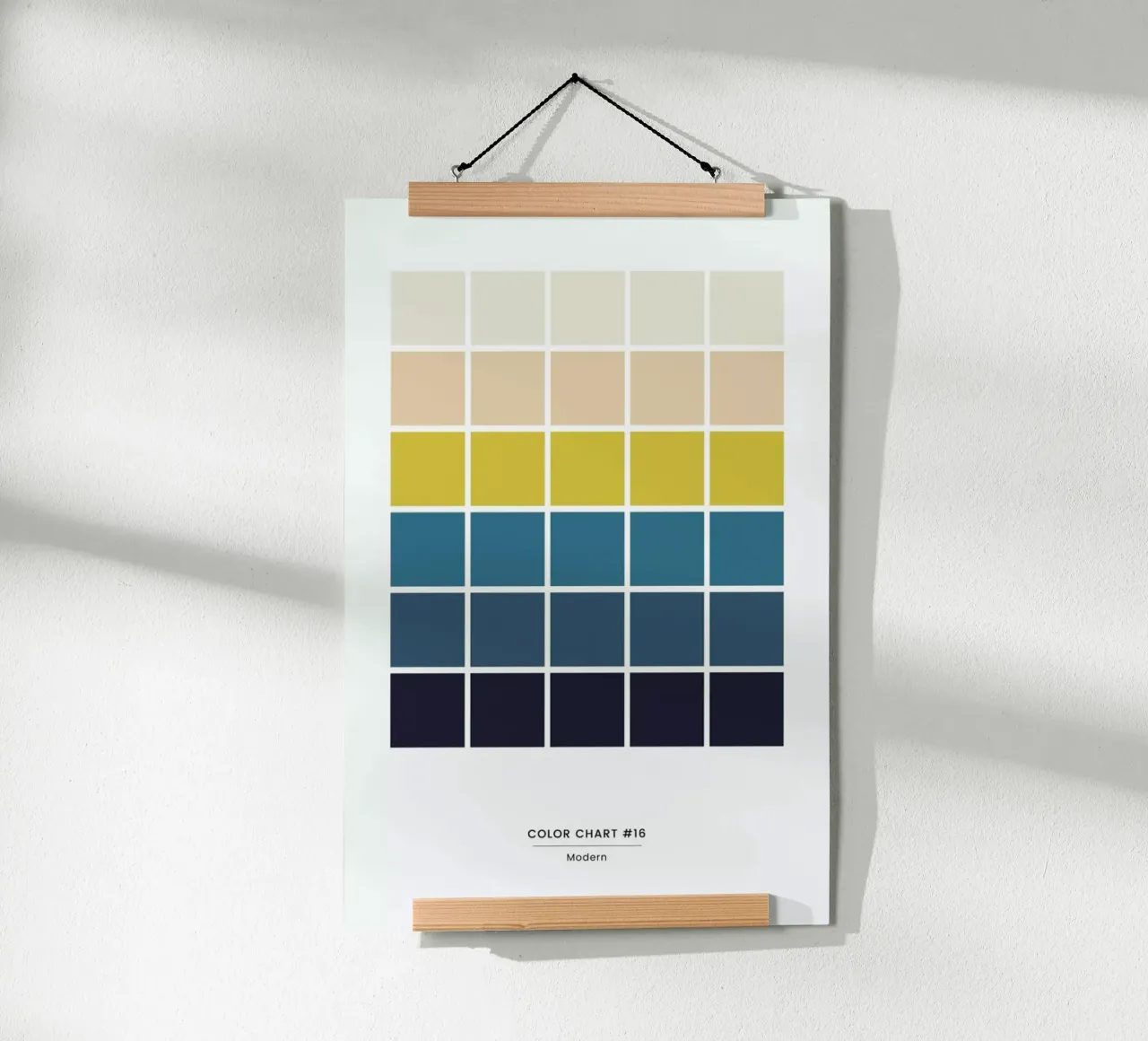 Modern poster con telaio in plastica da daylight design studio