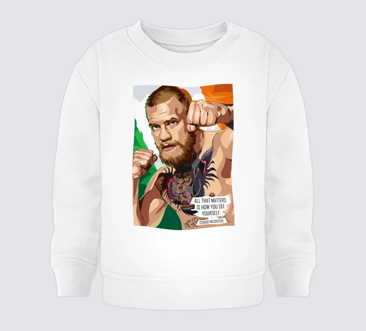 Conor Quote felpa neonato da nabakumov
