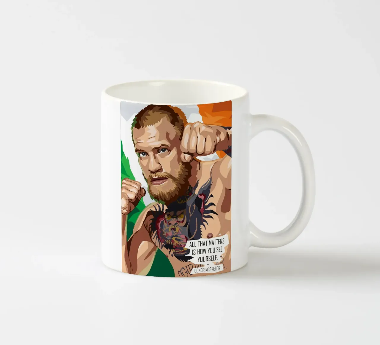 Conor Quote tazza in ceramica da nabakumov