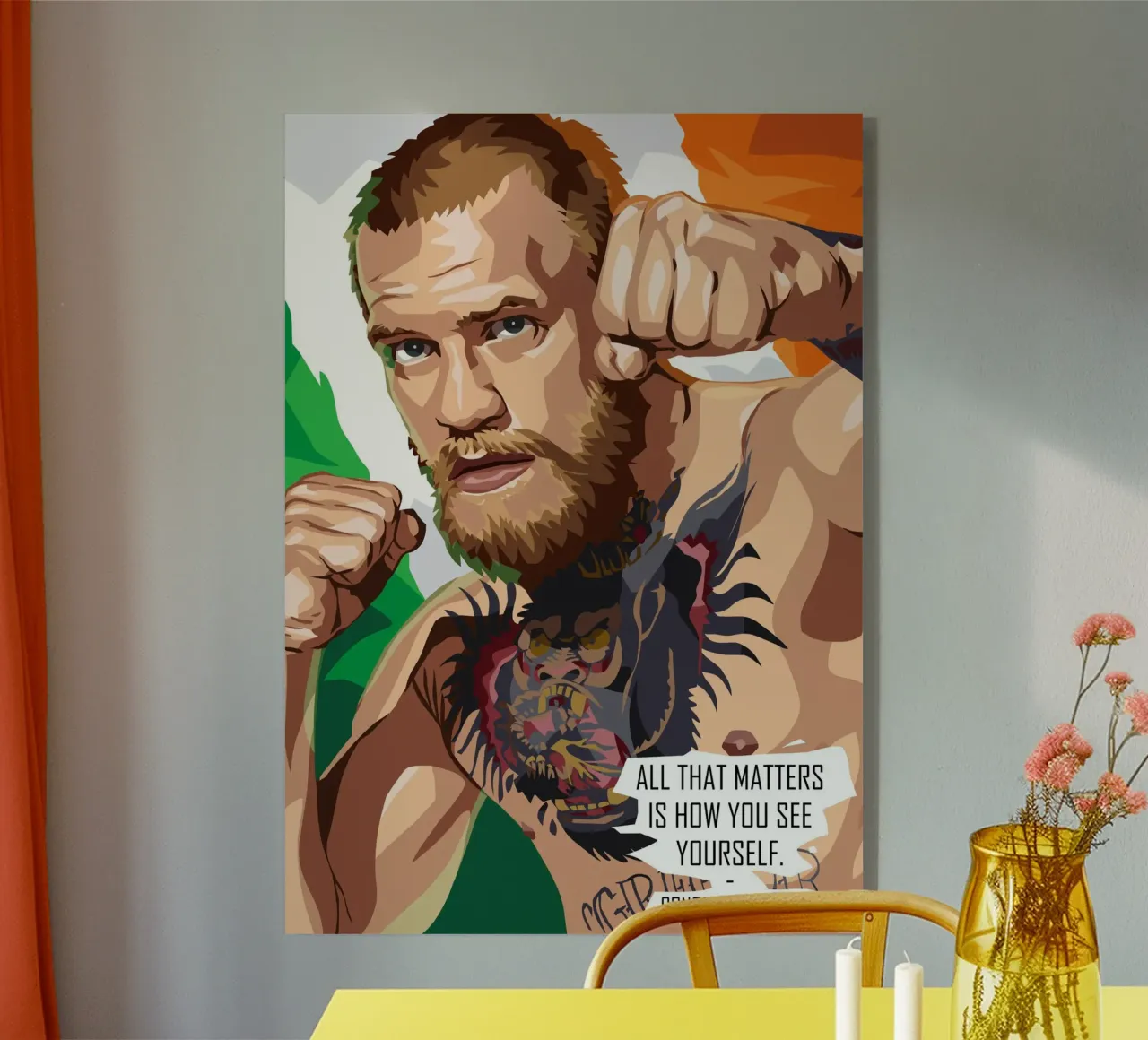 Conor Quote plexiglass da nabakumov