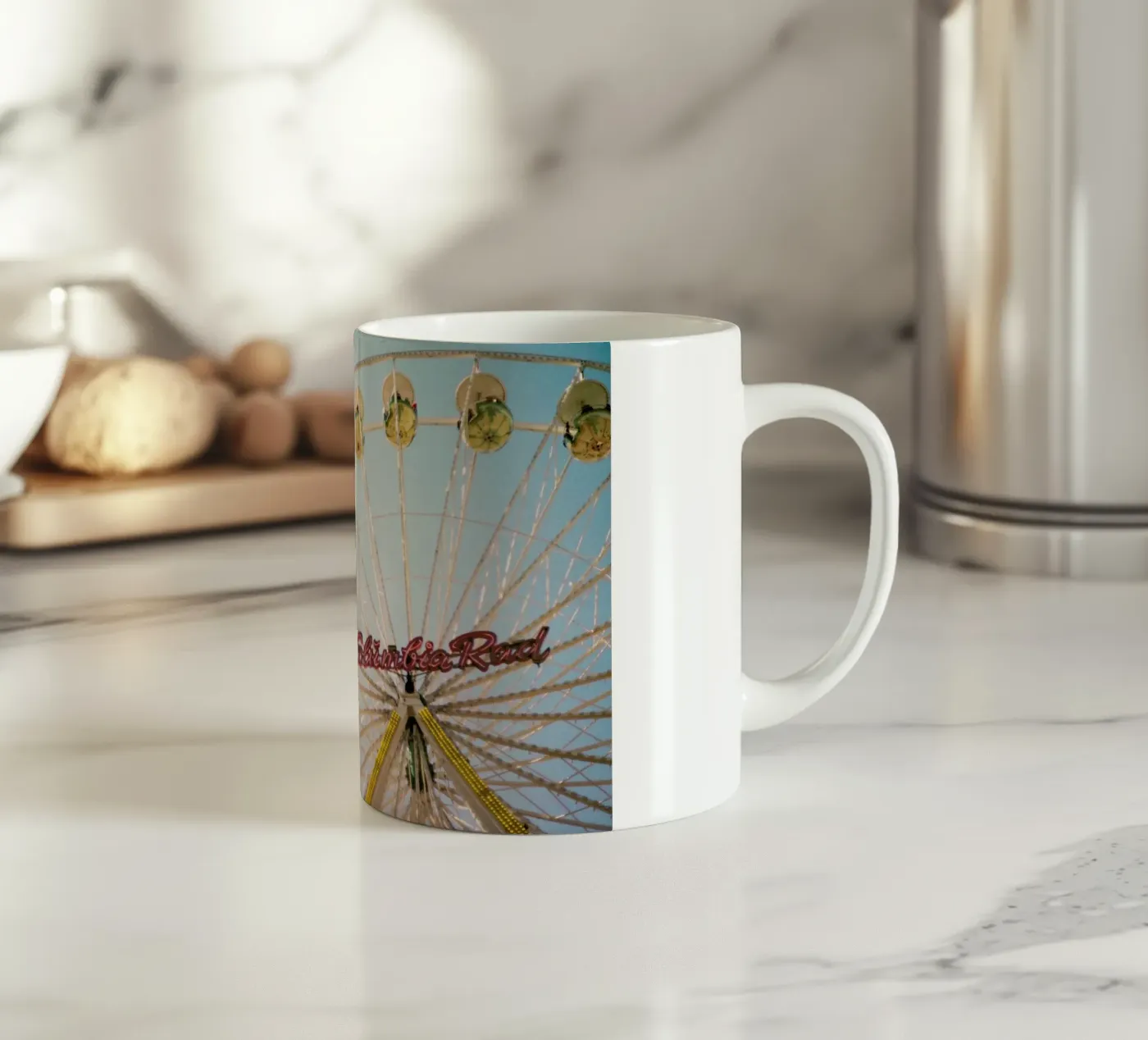 Endless Summer ceramic mug by Alexandra Hellweg