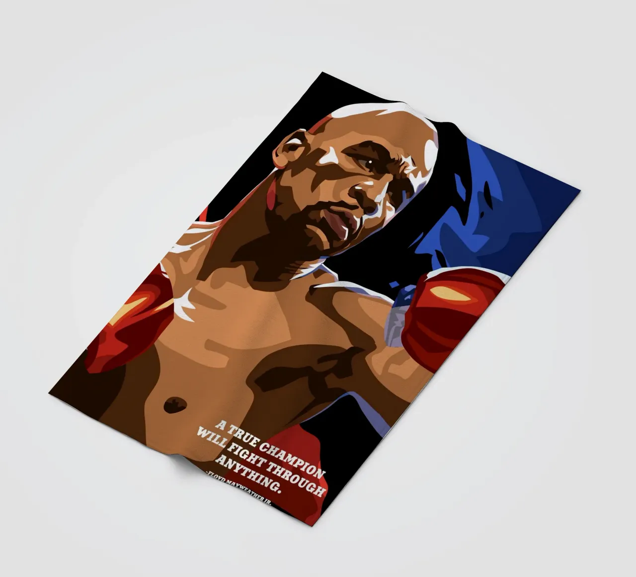 Floyd Quote Fleecedecke von nabakumov