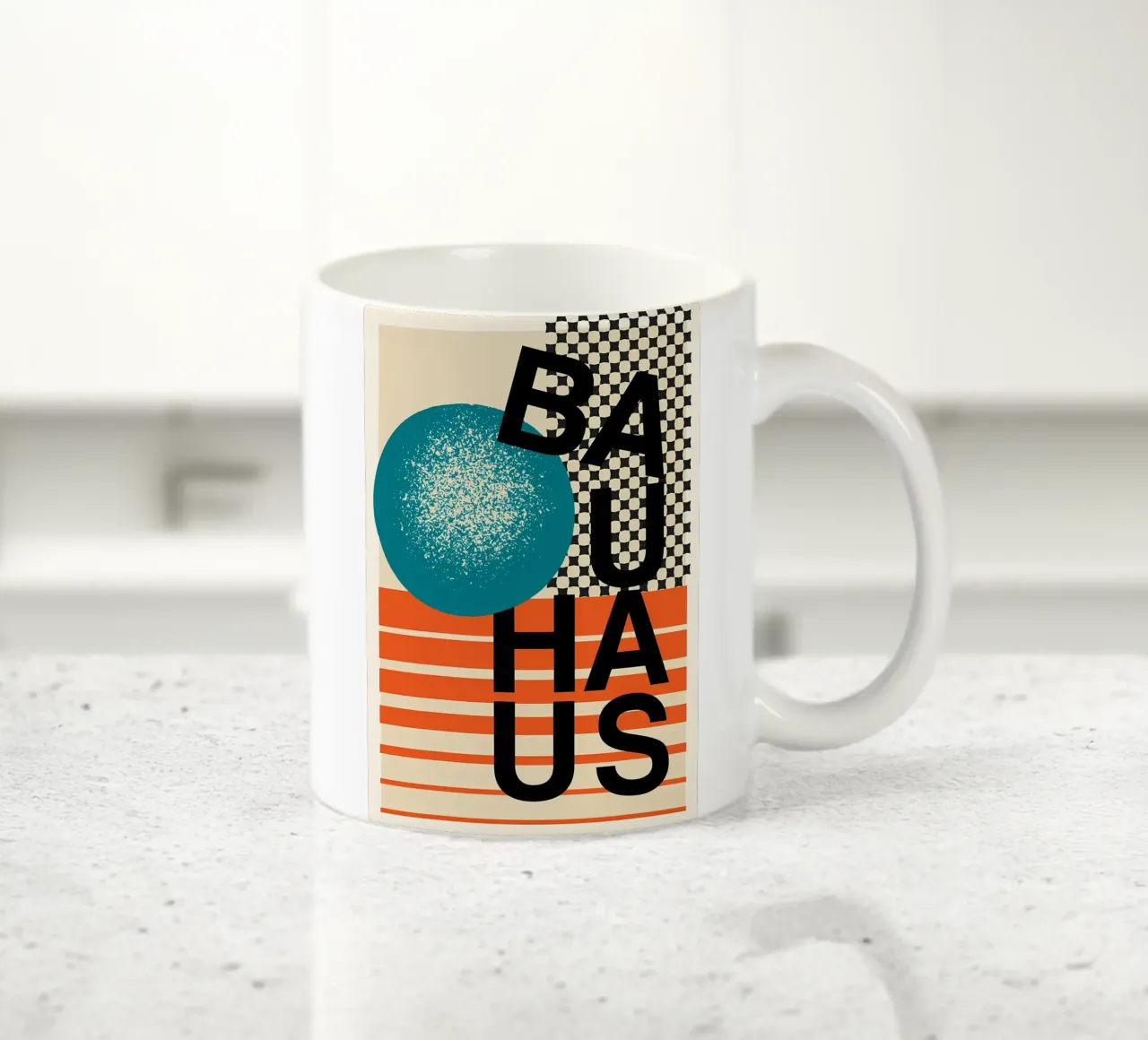 BAUHAU 07 tazza in ceramica da Iracheta
