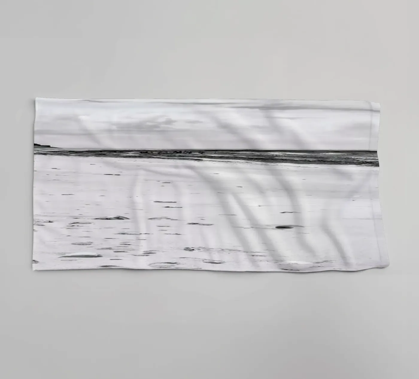 Sandy Beach towel by JaySan Studio