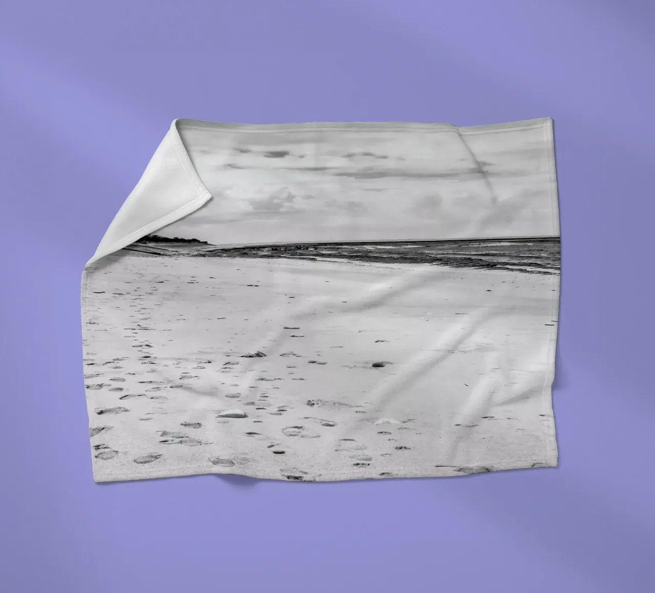 Sandy Beach fleecedeken van JaySan Studio