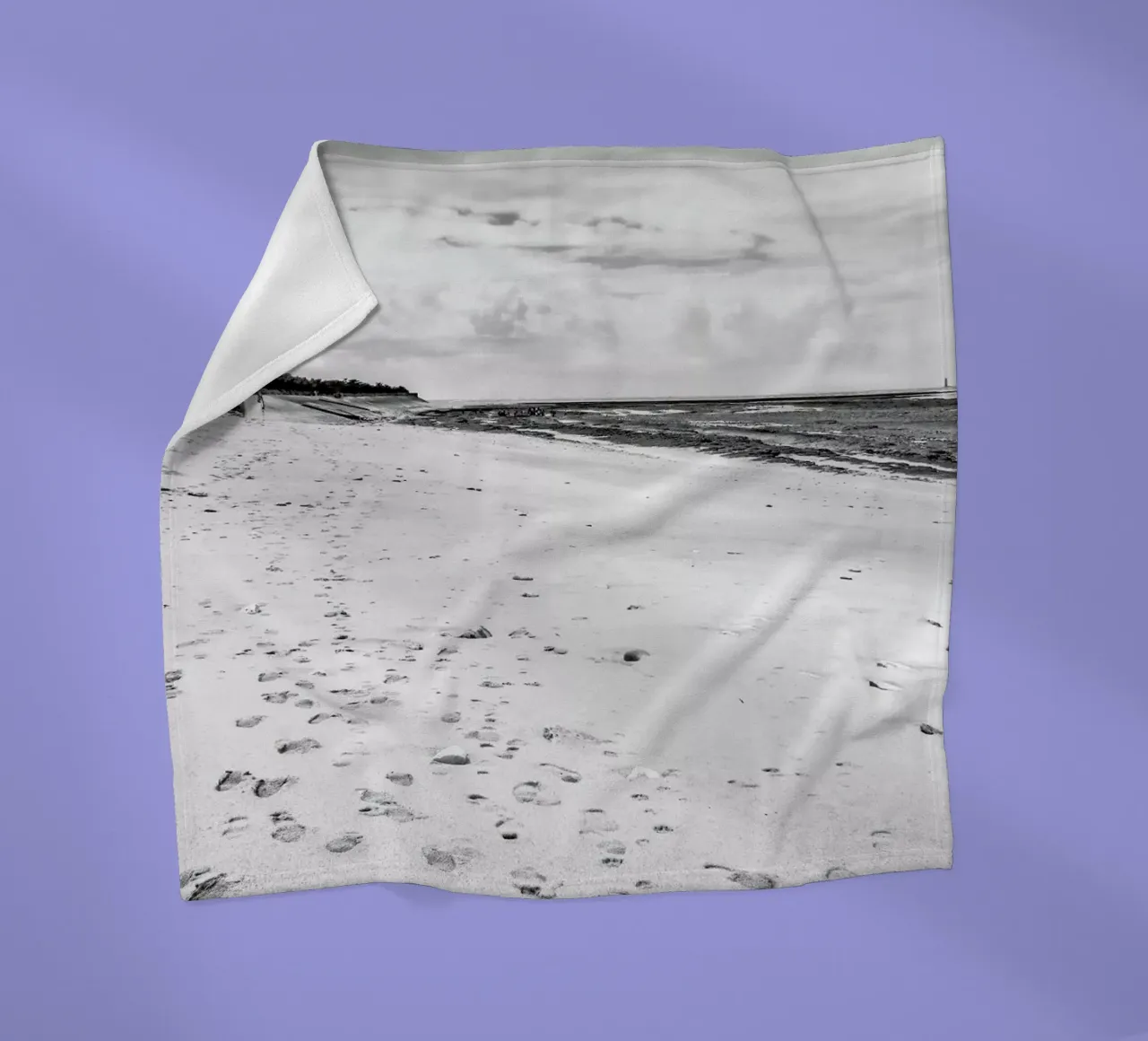 Sandy Beach fleecedeken van JaySan Studio