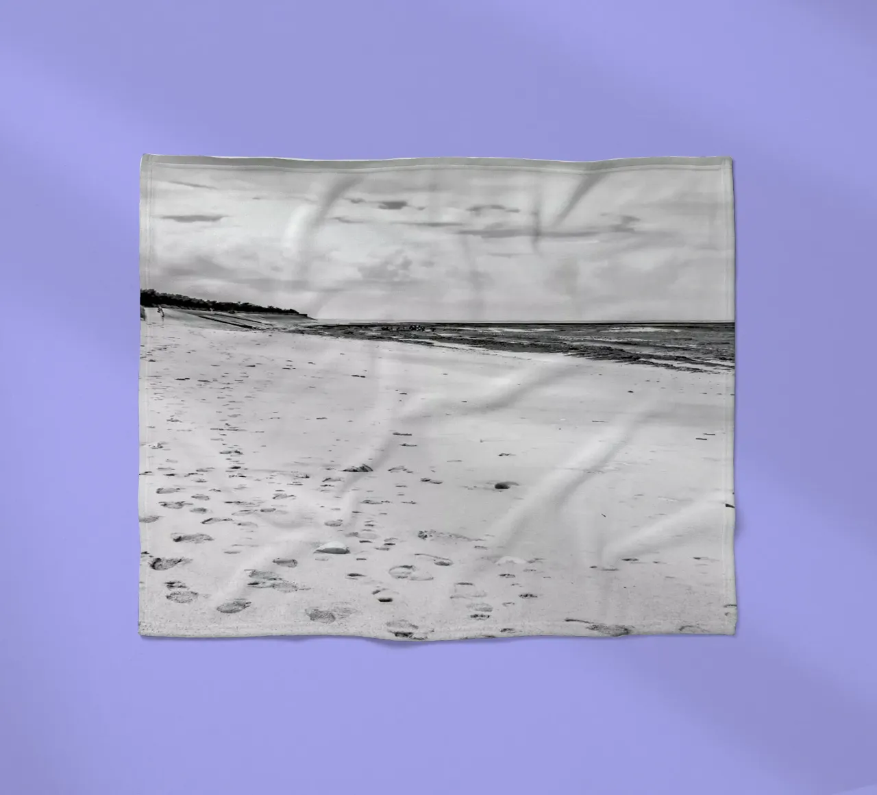 Sandy Beach fleecedeken van JaySan Studio