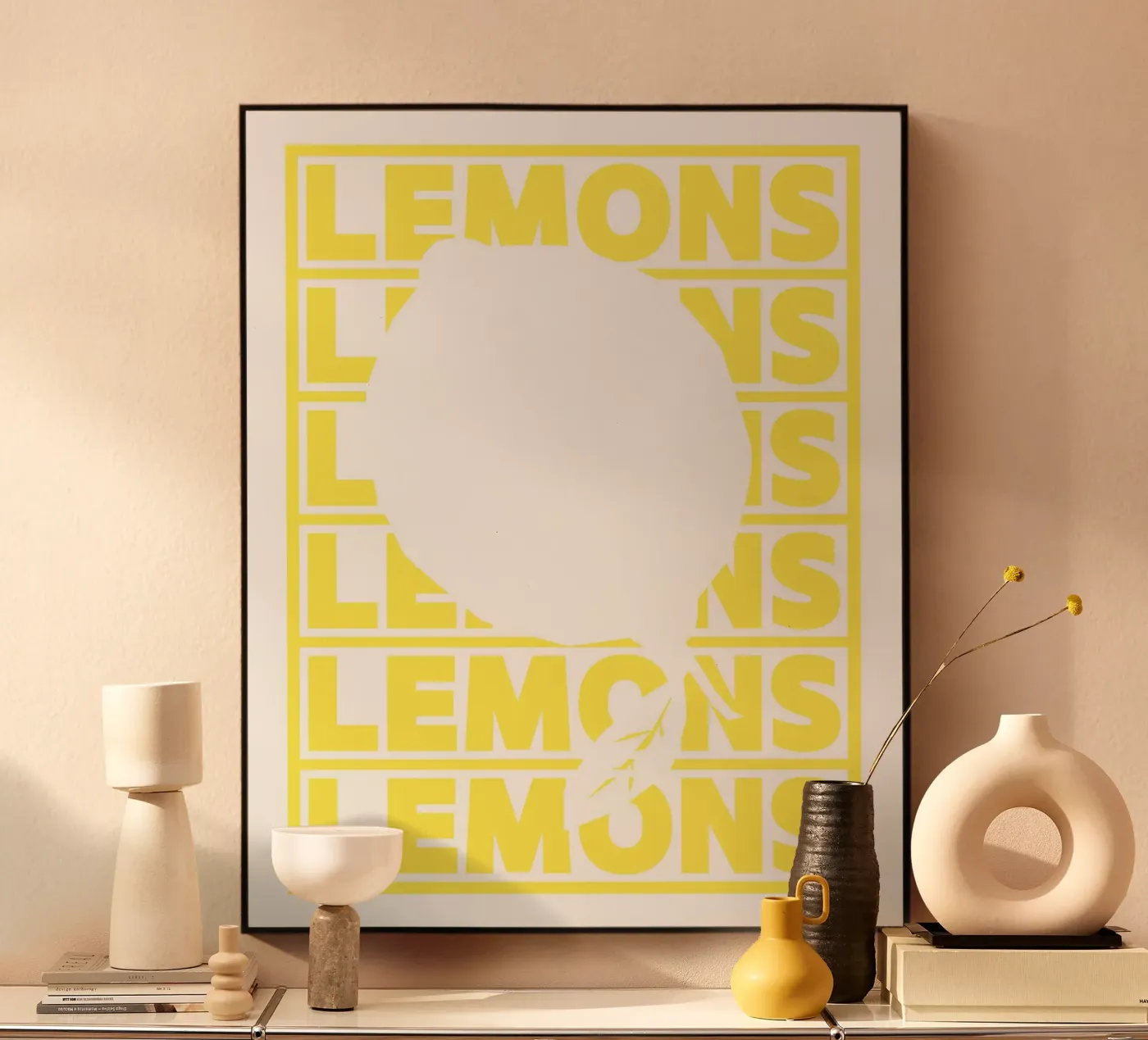 lemons Acryl-Glas von pixelflow