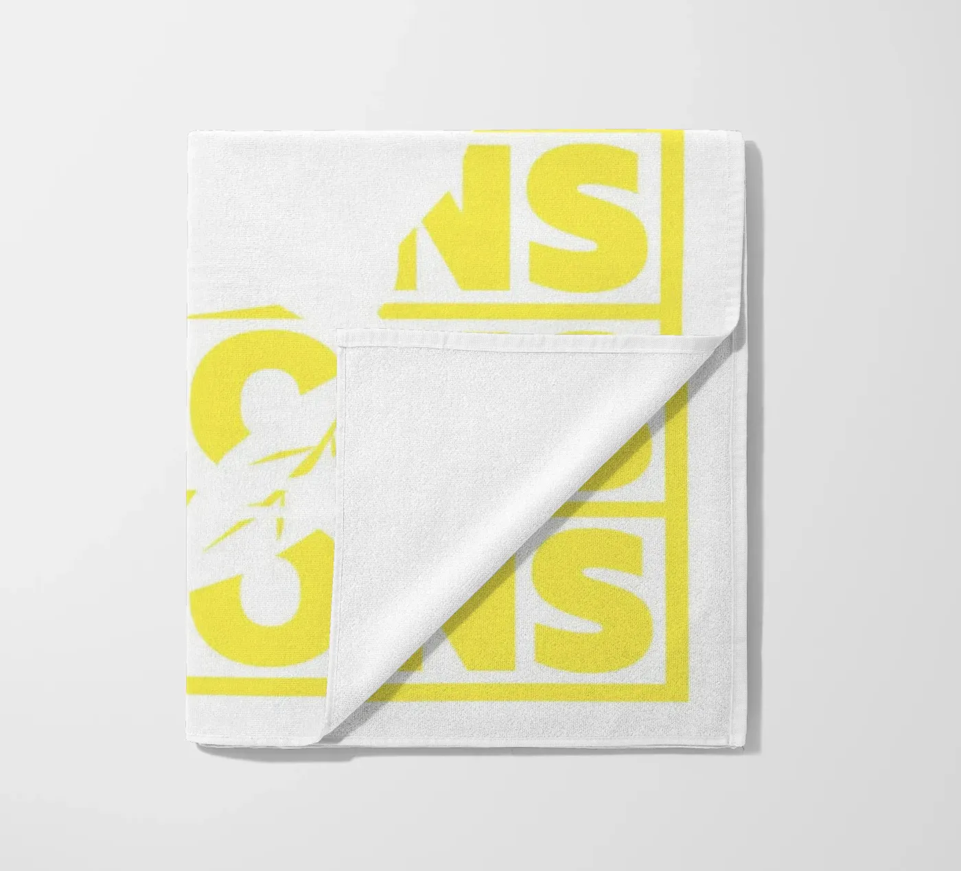 lemons beach towel by pixelflow