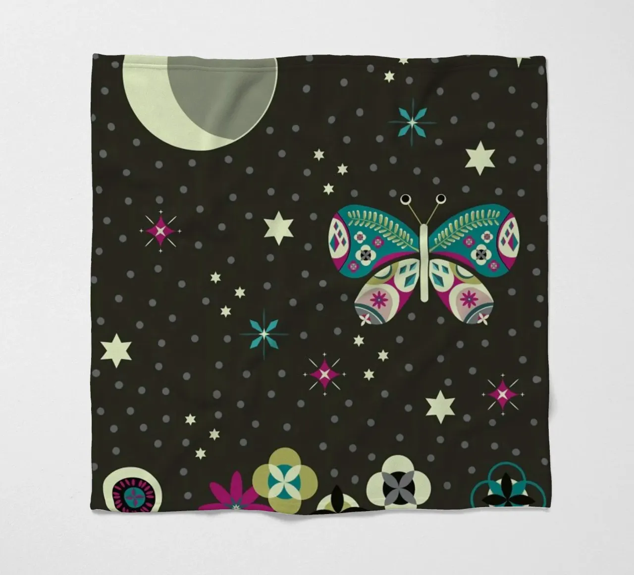 Jungle Nights coperta in pile da Sabrina Ziegenhorn