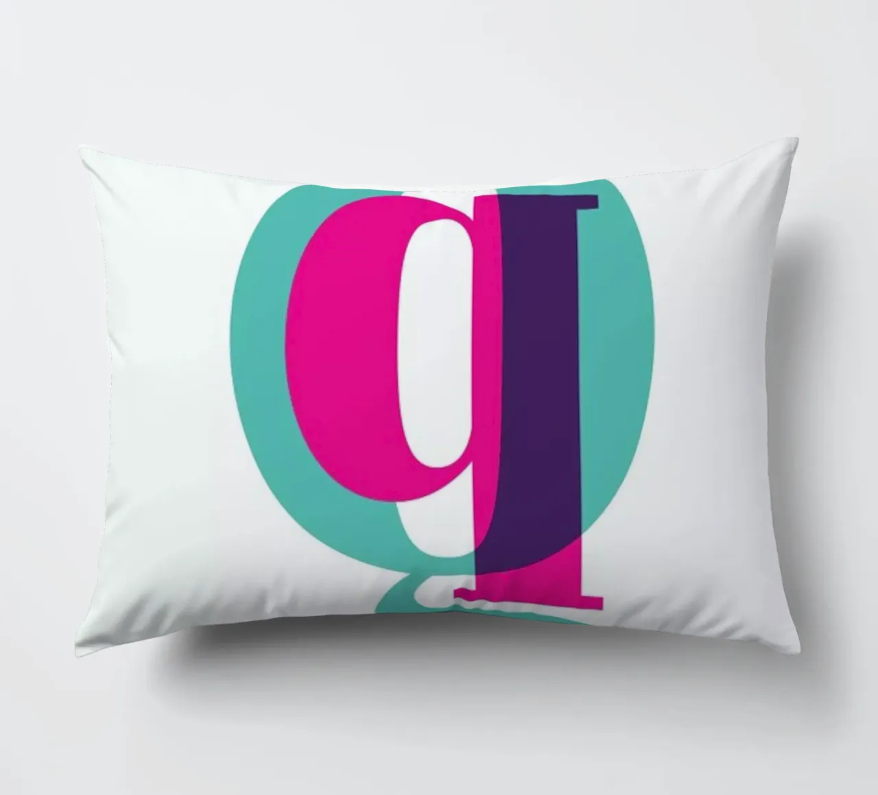 Magenta/Mint Q cuscino da Studio One