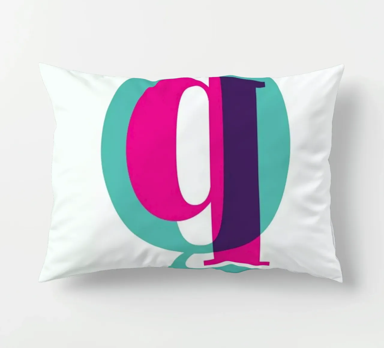 Magenta/Mint Q cuscino da Studio One