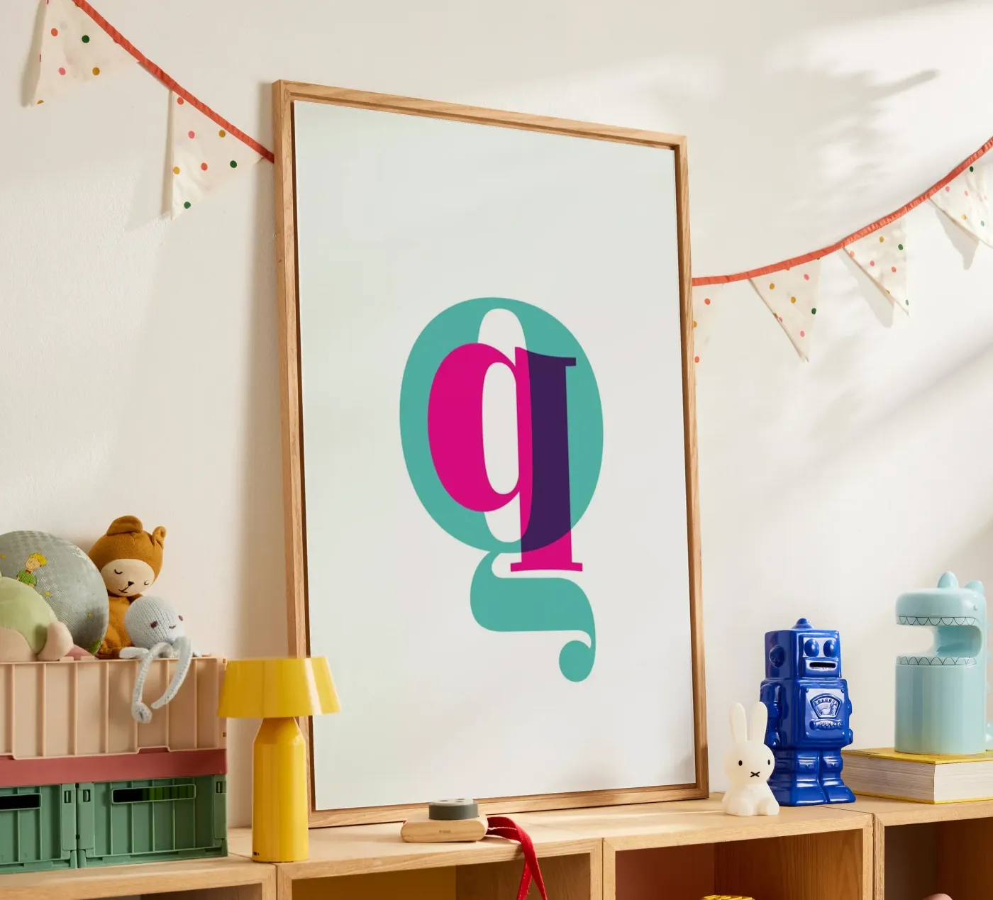 Magenta/Mint Q plexiglass da Studio One