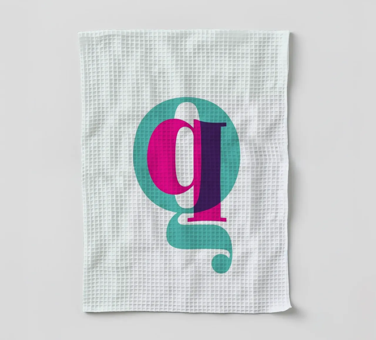 Magenta/Mint Q canovaccio da cucina da Studio One