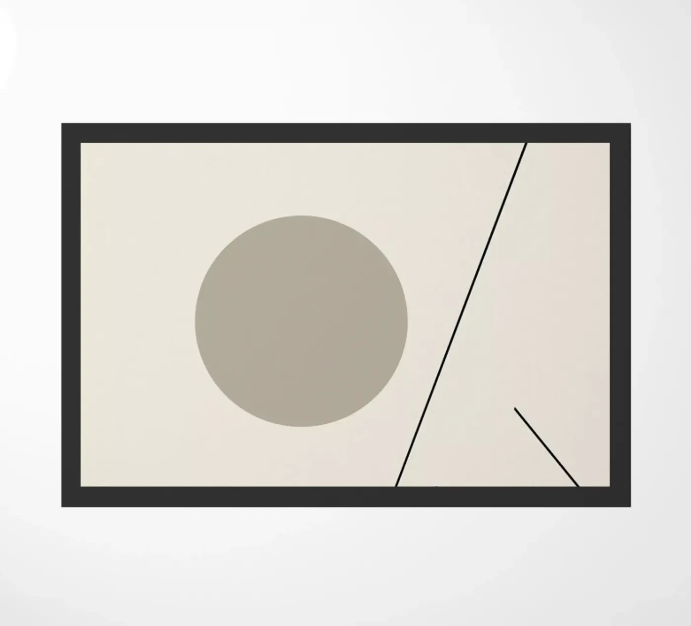 Geo deurmat van 170QM