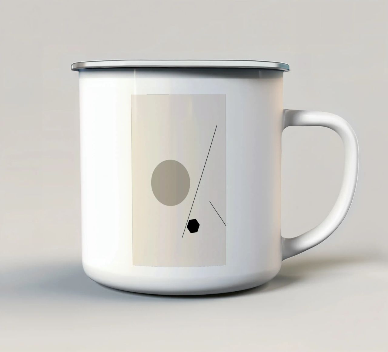Geo tazza in smalto da 170QM