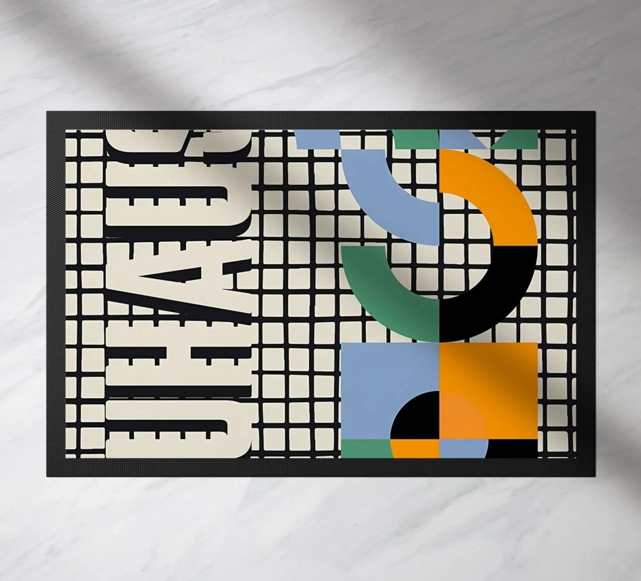Bauhaus Collager felpudo de Iracheta