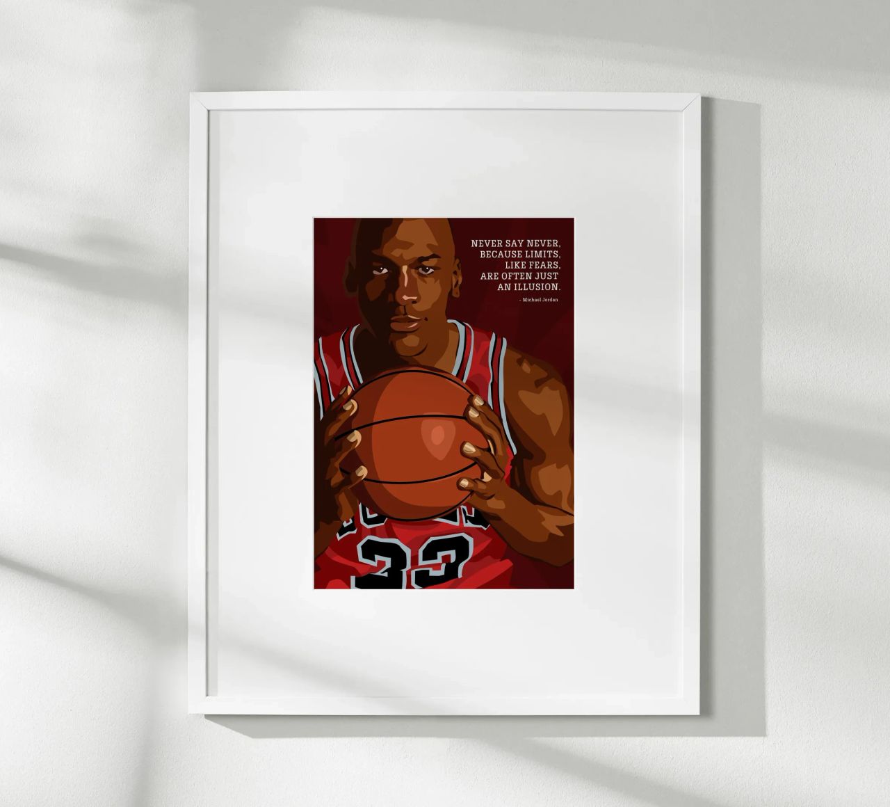 Michael Jordan Quote poster by nabakumov
