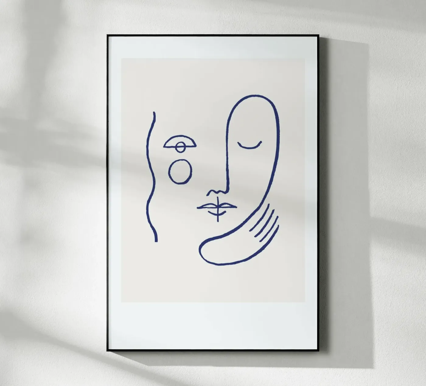 Faces No. 1 Acryl-Glas von typealive
