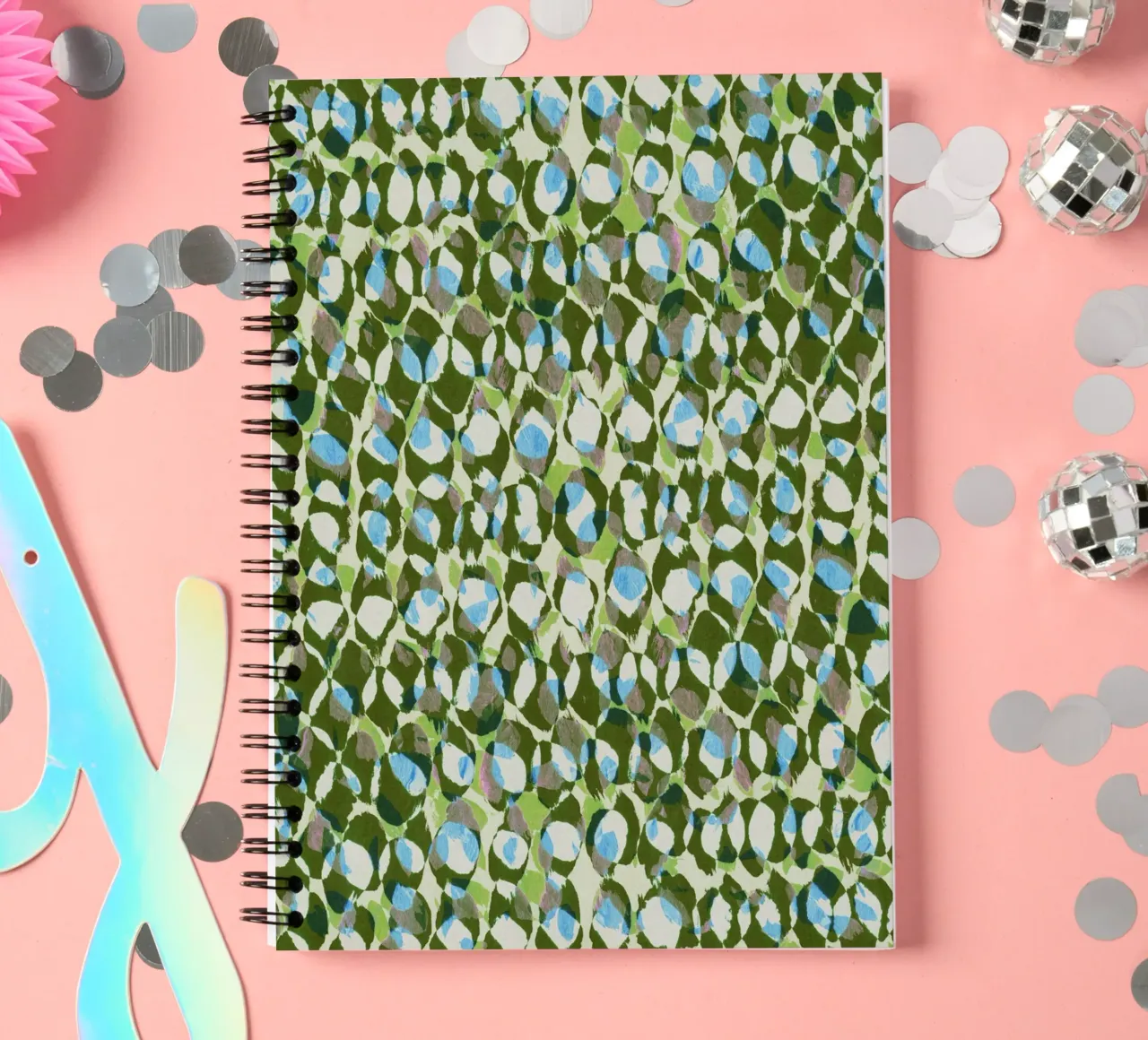 Pure Strokes #3 spiral notebook by Alisa Galitsyna
