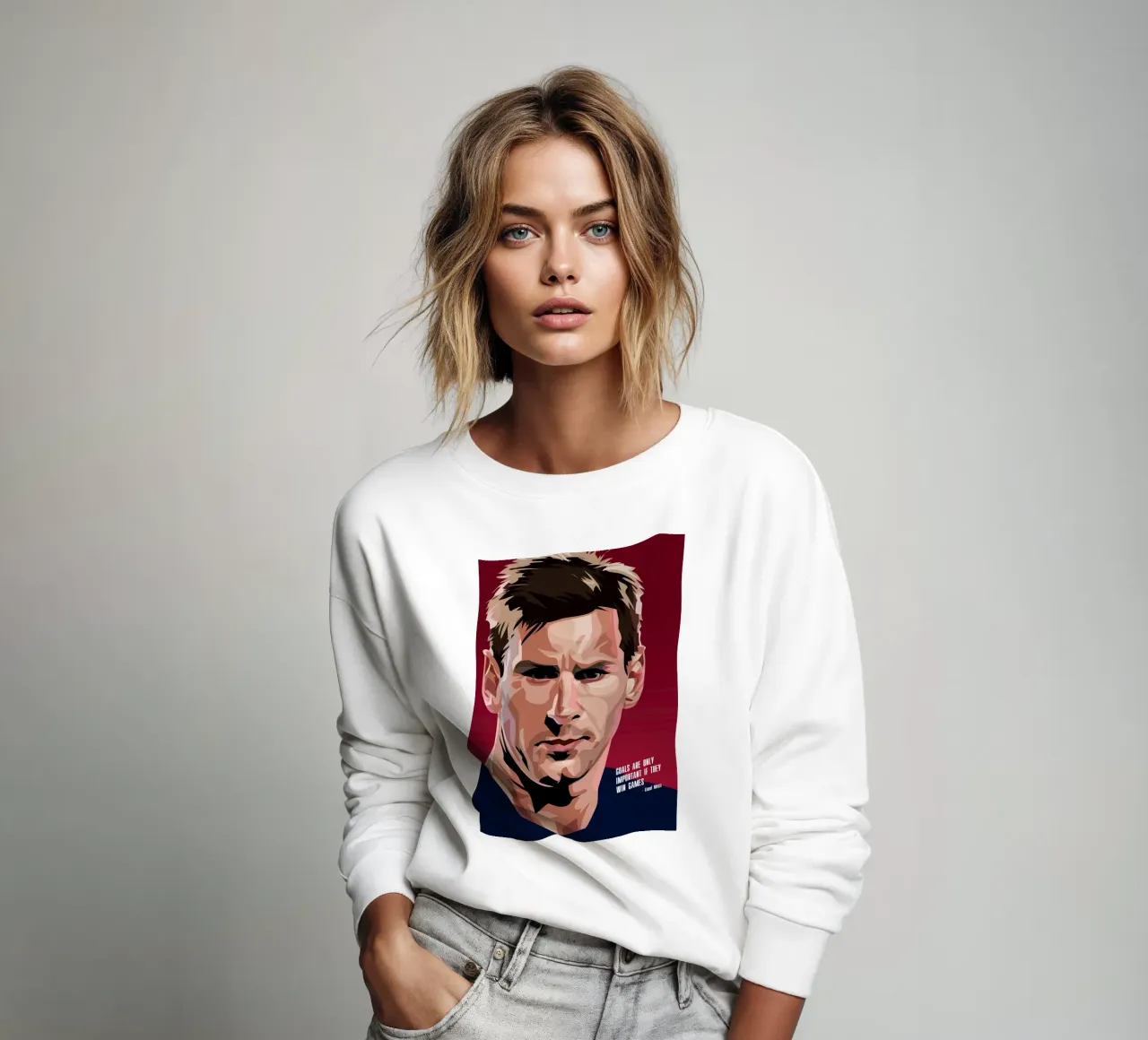 Messi Quote felpa da nabakumov