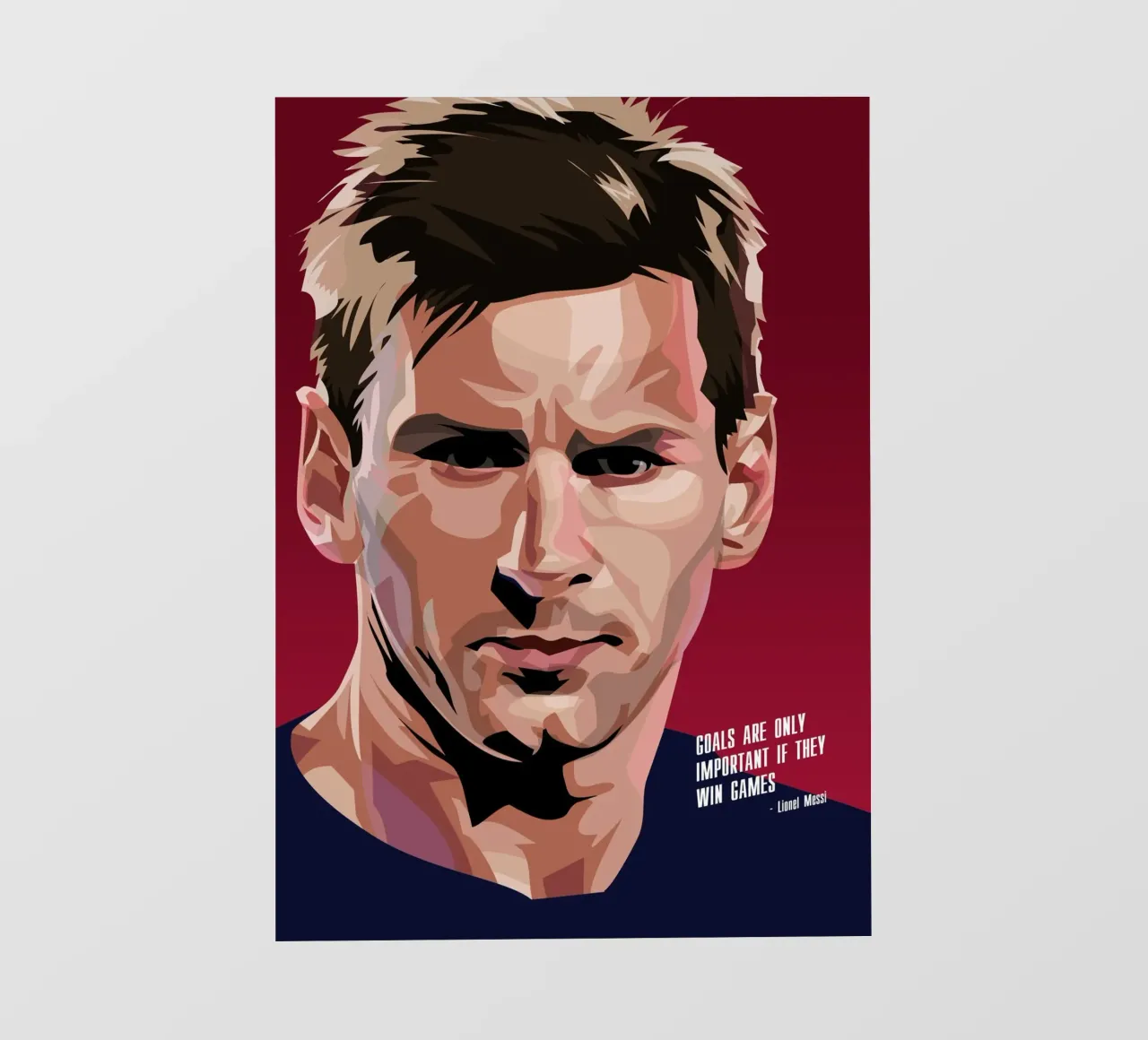 Messi Quote pellicola backlit da nabakumov