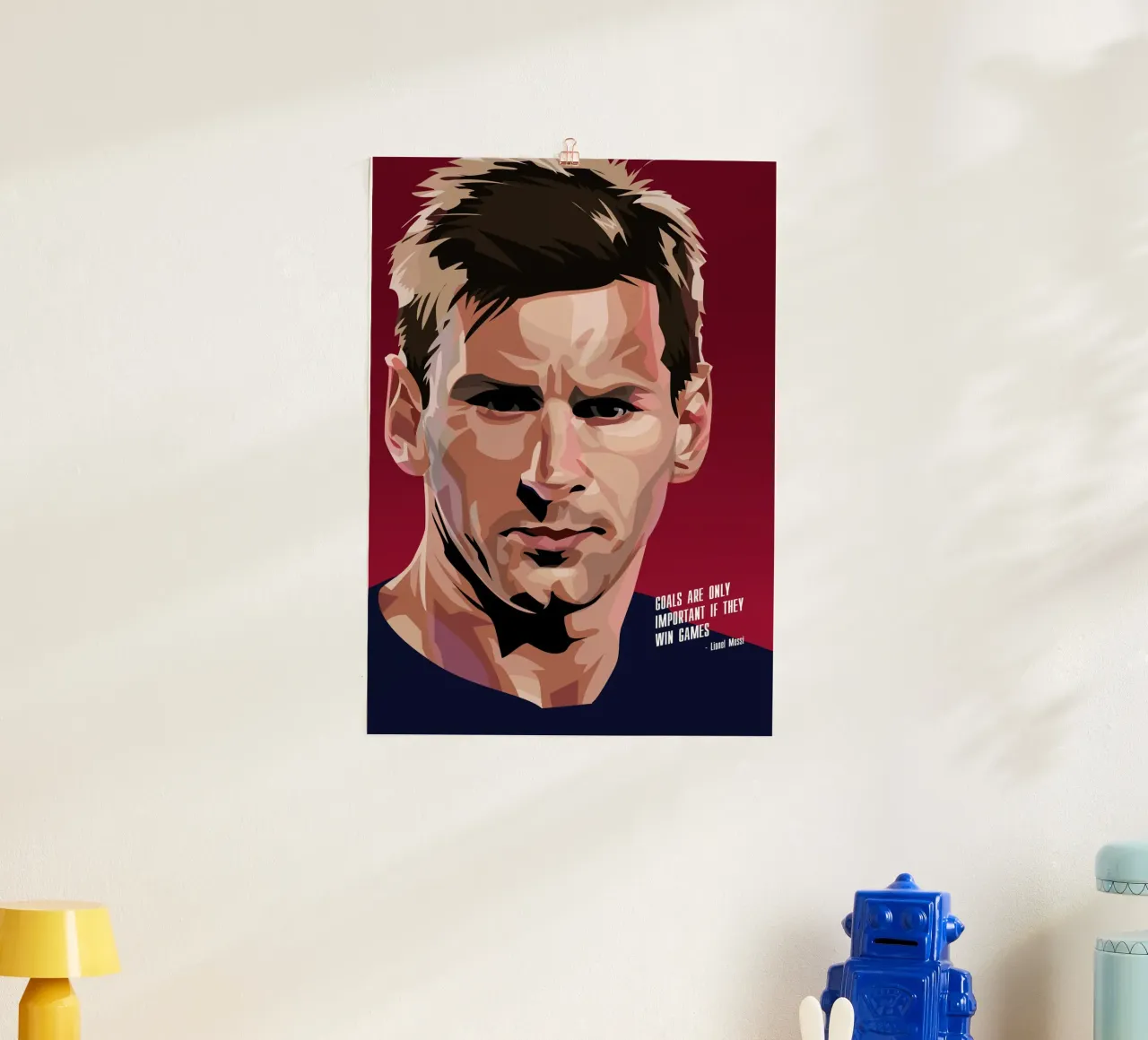 Messi Quote poster da nabakumov