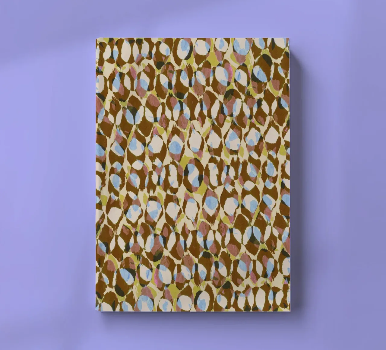 Pure Strokes #3 Brown notebook by Alisa Galitsyna