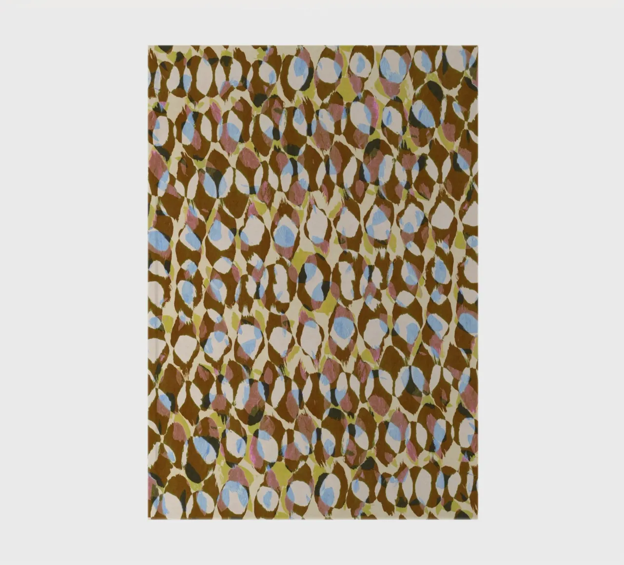 Pure Strokes #3 Brown notebook by Alisa Galitsyna