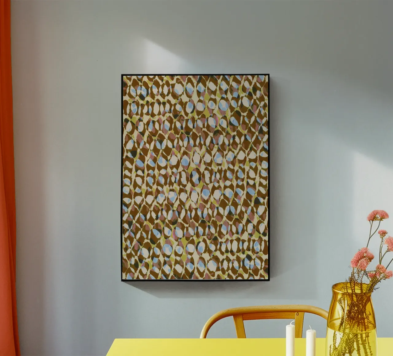 Pure Strokes #3 Brown plexiglass da Alisa Galitsyna