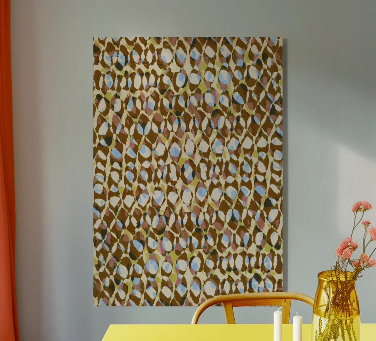 Pure Strokes #3 Brown plexiglass da Alisa Galitsyna