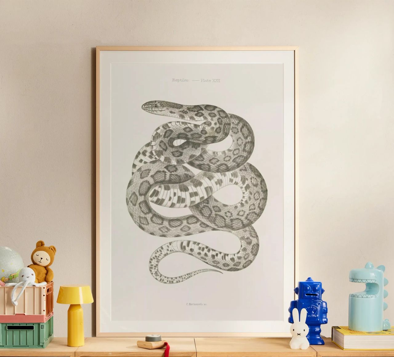 Reptiles - Plate XXII Poster von Astër