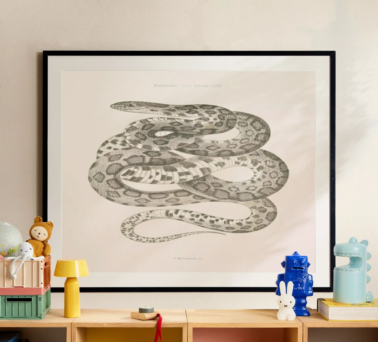 Reptiles - Plate XXII Poster von Astër