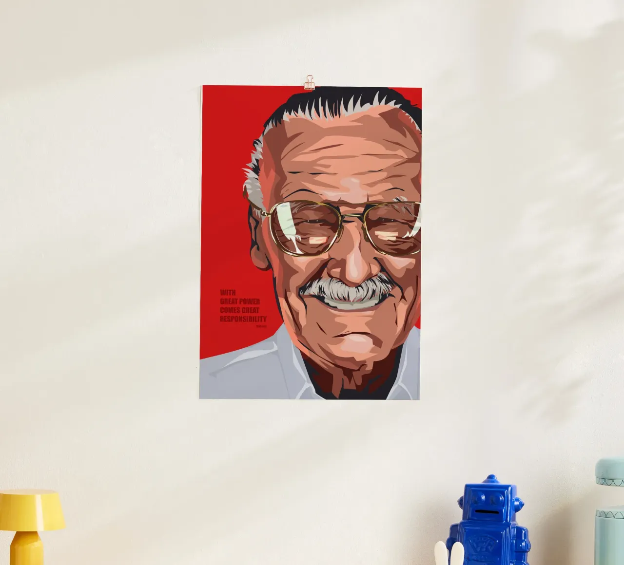 Stan Lee Quote carta hahnemühle da nabakumov