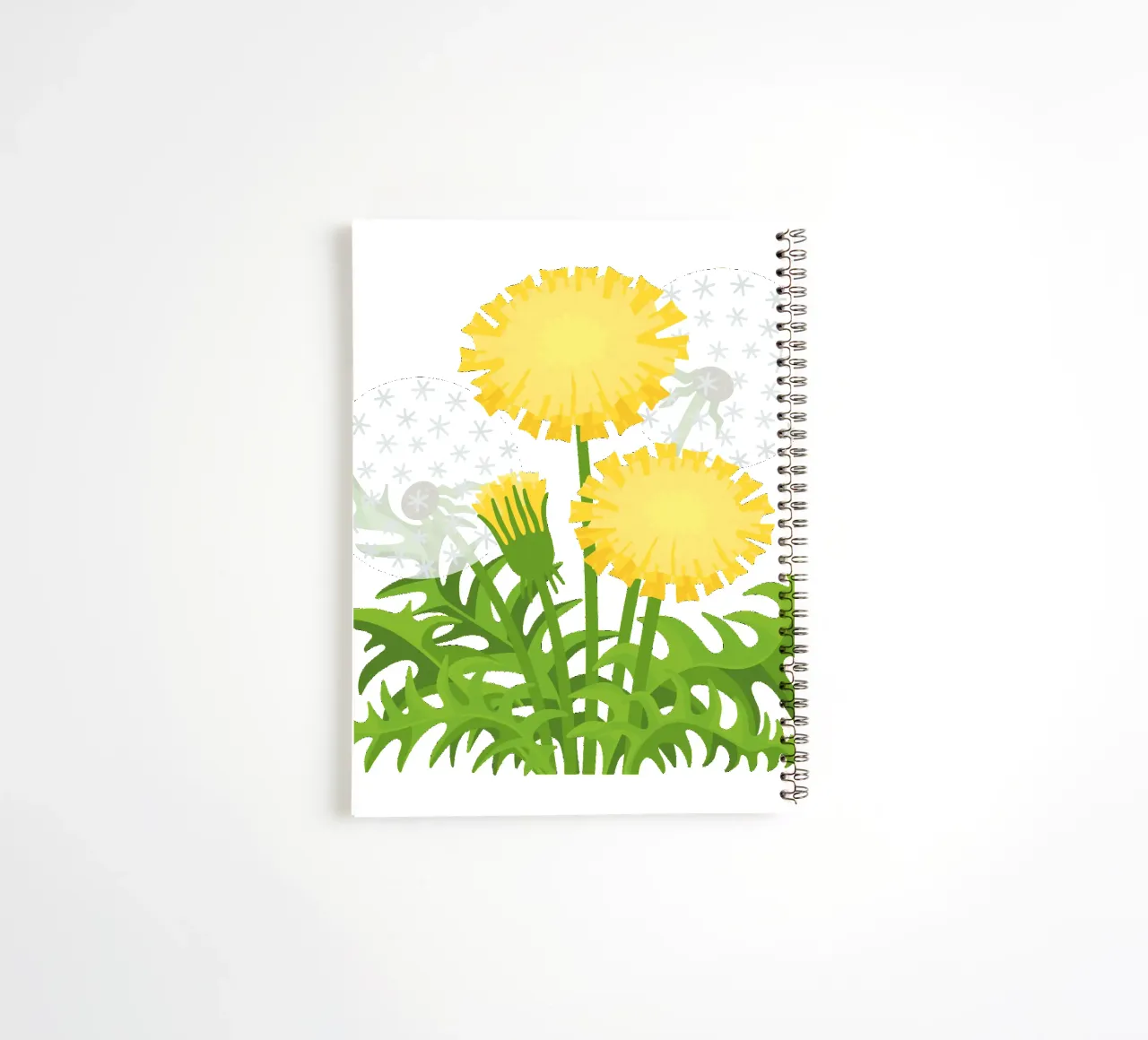 Pissenlit carnet à spirale de Lidia Blomgren