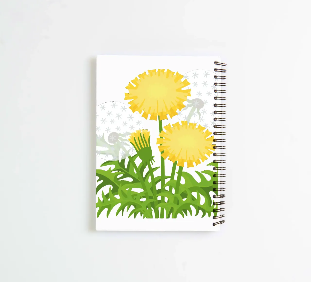 Pissenlit carnet à spirale de Lidia Blomgren