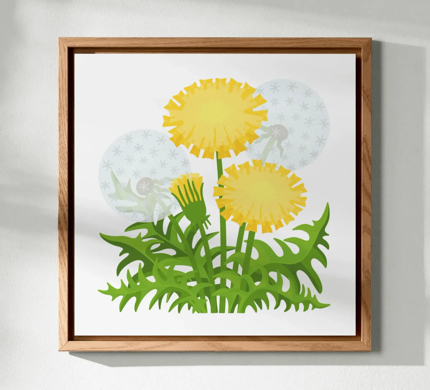 Dandelion forex plate by Lidia Blomgren