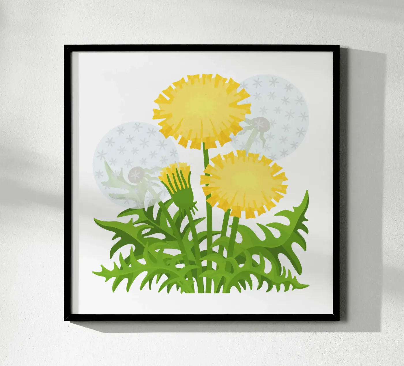 Dandelion poster by Lidia Blomgren