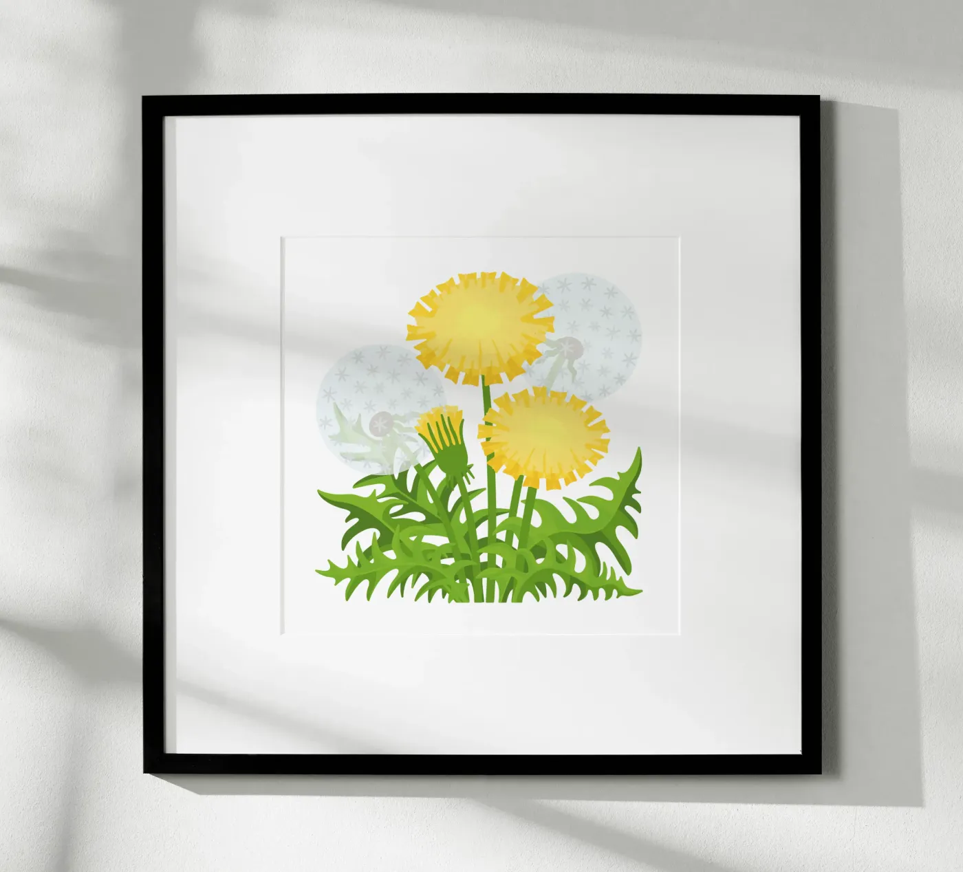 Dandelion poster by Lidia Blomgren