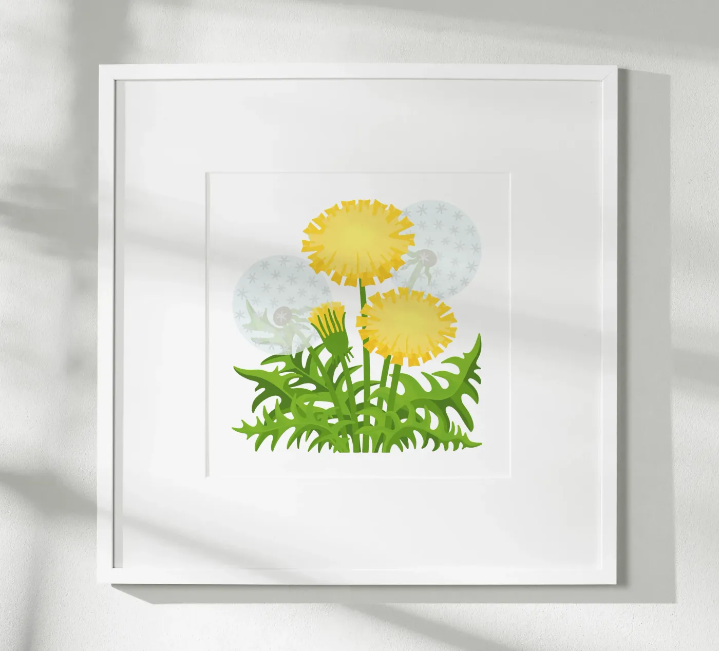 Dandelion poster by Lidia Blomgren