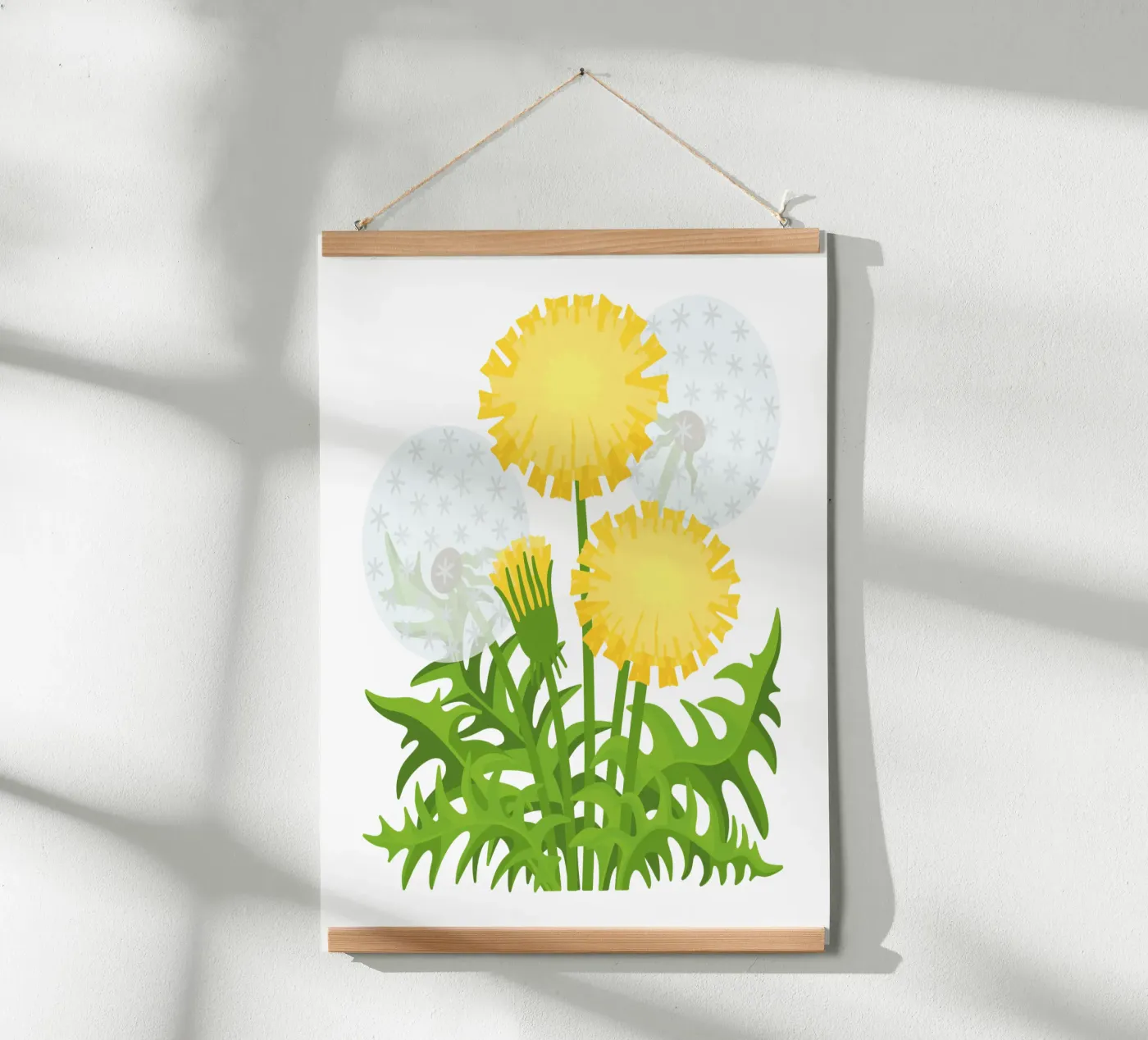 Dandelion poster by Lidia Blomgren
